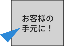 お客様の手元に！