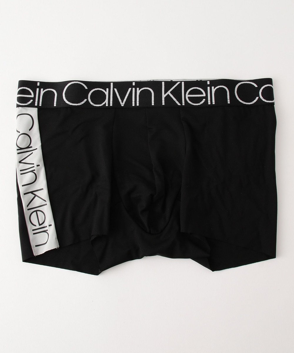 CALVIN KLEIN UNDERWEAR コンパクトフレックスLTE ロゴ マイクロ ローライズ トランク ブラック系