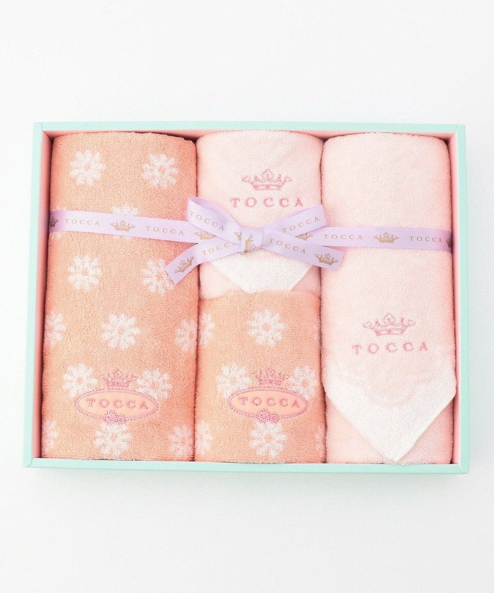 TOCCA 【TOWEL COLLECTION】FIORE BATH TOWELBOX タオル（FT-2、GT-2） ピンク系
