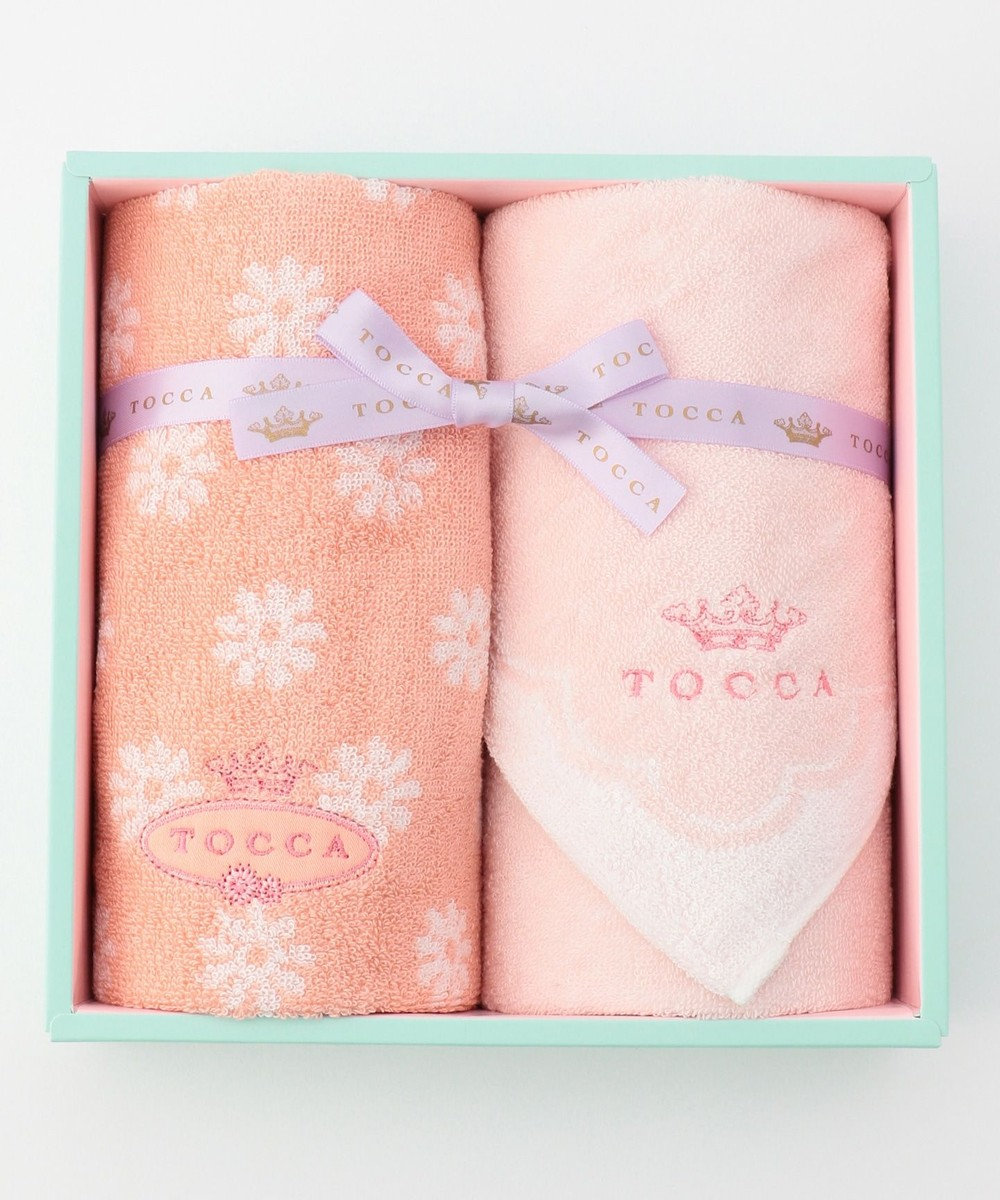 TOCCA 【TOWEL COLLECTION】FIORE BATH TOWELBOX タオル（FT-2） ピンク系