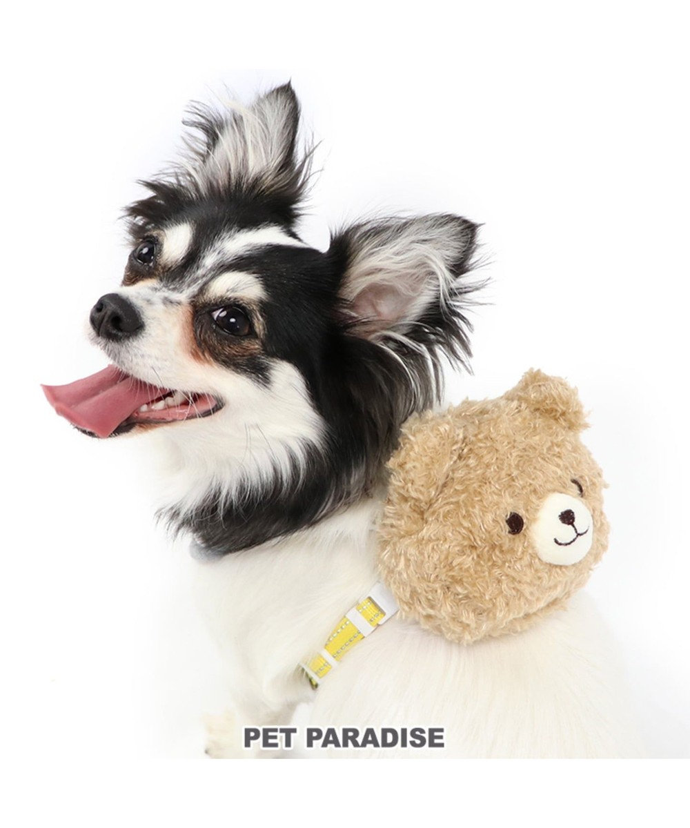 PET PARADISE ペットパラダイス くまリュック ハーネス＆リード3S〔超小型犬〕 茶系